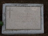 Struma Military Cemetery - Georgios, A